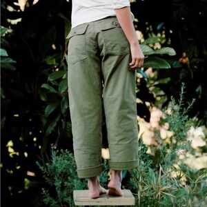 Blake Military Trouser in Olive